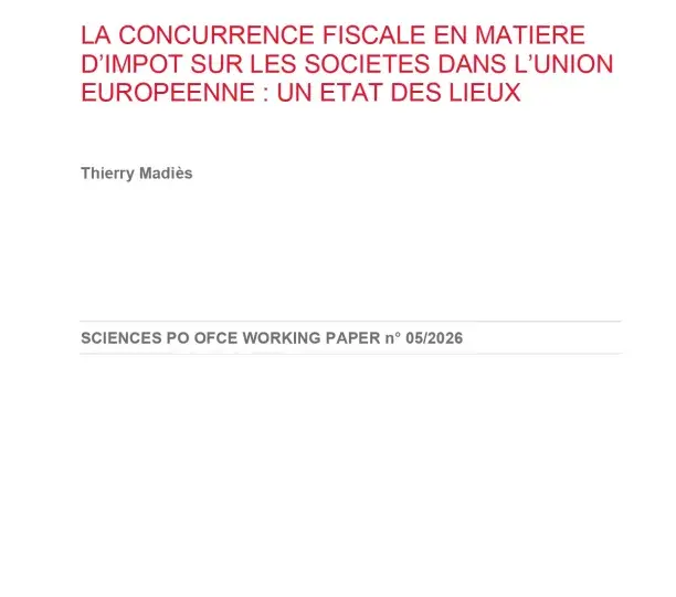 La concurrence fiscale en matière d'impôt sur les sociétés dans l'Union européenne: un état des lieux